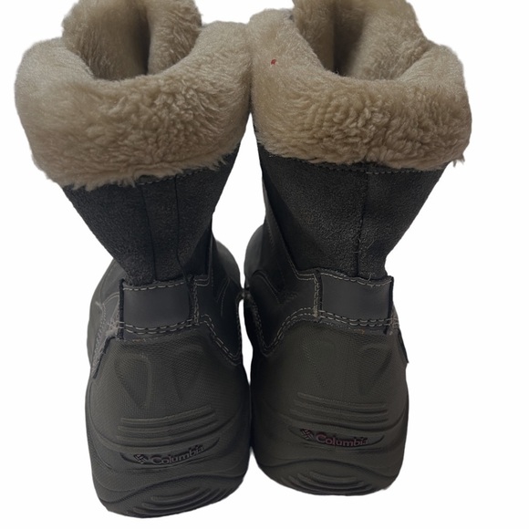 Columbia Women Teen Youth Omni-heat BY1291‑022 Winter Boots Size 7 - Gray - Picture 11 of 16
